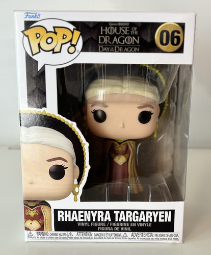 Funko Pop House Of The Dragon Rhaenyra Targaryen 06 (Usado)