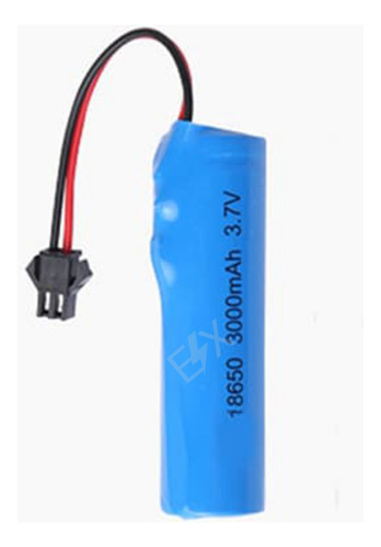 Bateria Pila De Litio Recargable 18650 3.7v 3000mah C/cable 