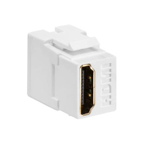 Conector Hdmi Quickport 40834w, Paso De Cables, Blanco