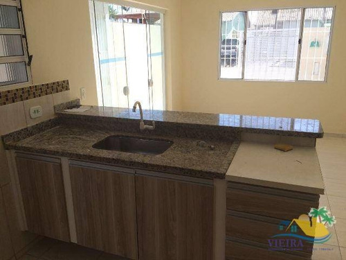 Imagem 16 de 17 de Casa Geminada No Grandesp Em Itanhaem - Ca0231