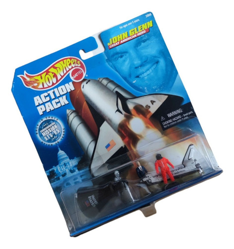 Action Pack Misión Espacial Usa Nasa Hot Wheels Nave