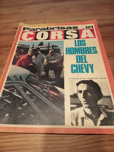 Parabrisas Corsa 121 (1968) Chevy Martos Porsche Marincovich (Usado)