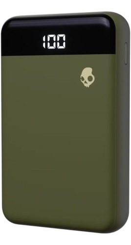 Power Bank Skullcandy Fast Stash 10 Mil Mah Color Verde