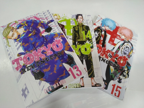 Combo X 3 Mangas Tokyo Revengers Tomo 13 14 15  En Español 