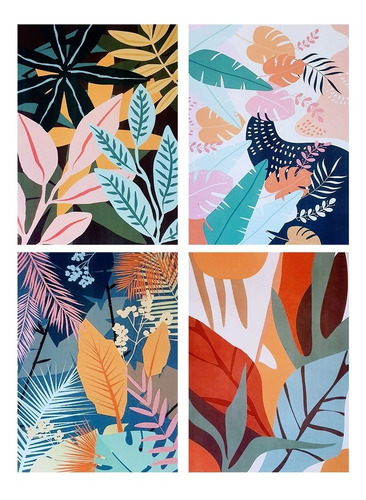 Imagen 1 de 6 de Decoupage Laminas Set Amazonia Tropical Laura Craft