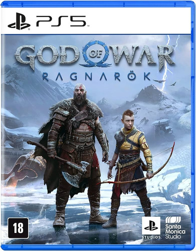 God Of War Ragnarok - Jogo Ps5 Mídia Física