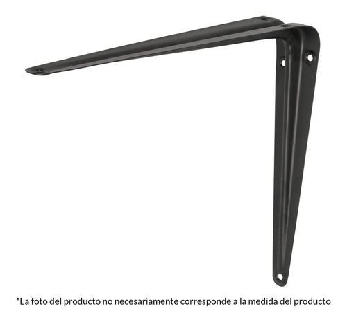 Mensula Negra 6'' X 8'' Fiero 44452