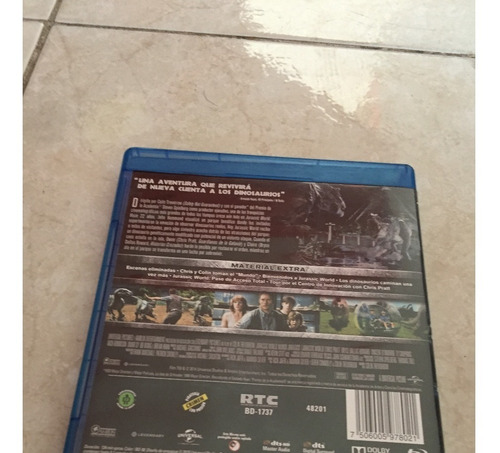 Jurassic World - Blu-ray (Usado)
