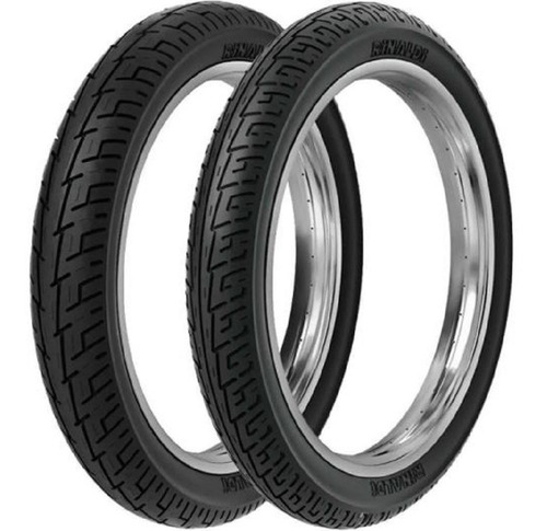 Par Pneu E Câmaras 90/90-18 E 2.75-18 Bs32 Titan Cg Ybr 125