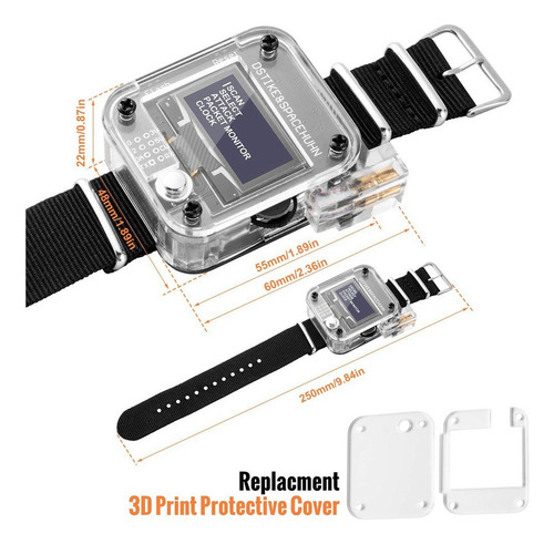 Placa De Desarrollo Programable Deauther Watch V3 Esp8266 We