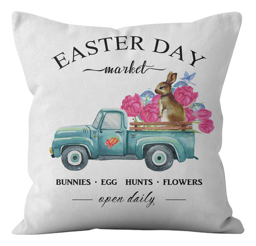 Funda De Almohada Para Pascua, Decoración Del Hogar, Cushion