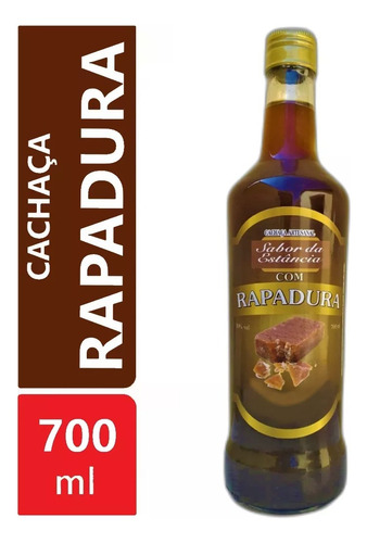 Kit C/ 2-cachaça Artesanal Sabor Da Estancia Rapadura Drink
