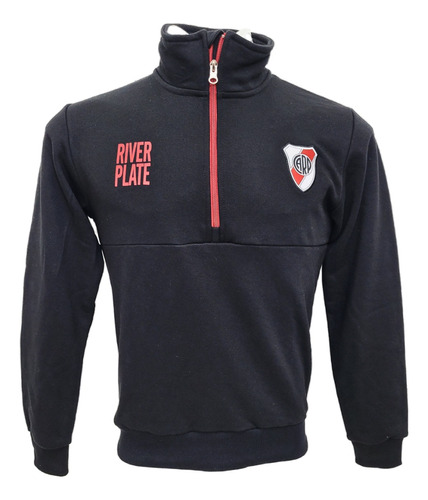 Buzo River Plate Medio Cierre Producto Original