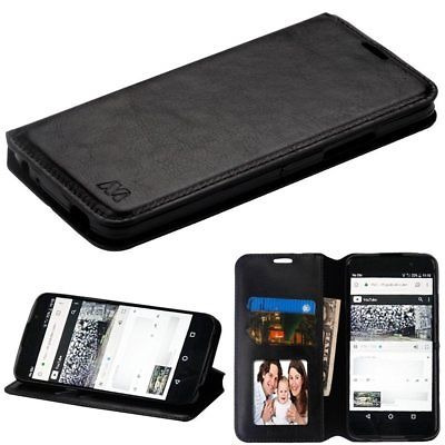 Soporte Folio Flip Cuero Monedero Colgajo Bolsa Funda Para A