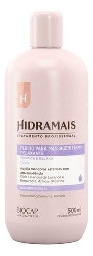 Fluido P/ Massagem Termo Relaxante Hidramais 500ml