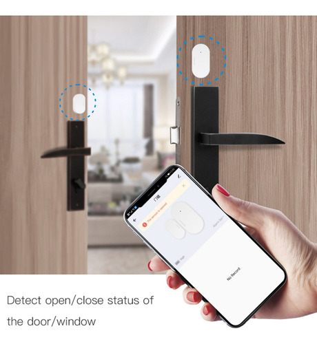 Domótica Inteligente Con Sensor De Puerta Y Ventana Tuya Zig