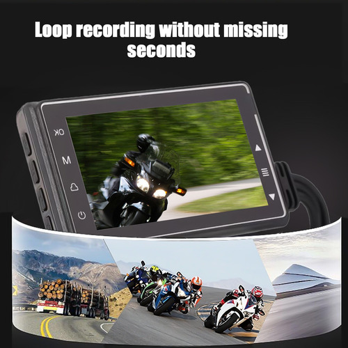 Grabadora De Motocicletas De Doble Lente Más Vendida Ride Re
