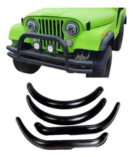 Fenders Guardabarros Compatible Con Marca Jeep Ika 