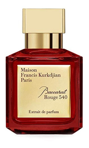 Baccarat Rouge 540 By Maison Frances Kurkdjian Pure Perfume