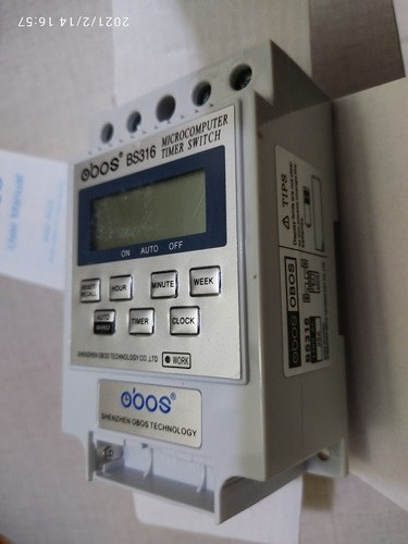 Imagen 2 de 4 de Microcontrolador Temporizador Digital Programable 25a 110v