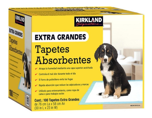 Kirkland Signature Tapete Entrenador Para Perro 100 Piezas