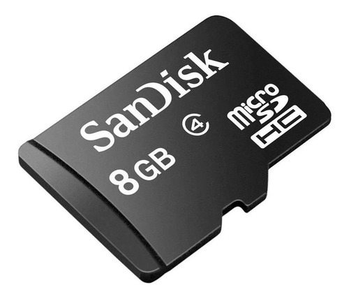 Cartão 8gb Memoria Sandisk Sdhc Class 10  - Sdsdun-008g-g46