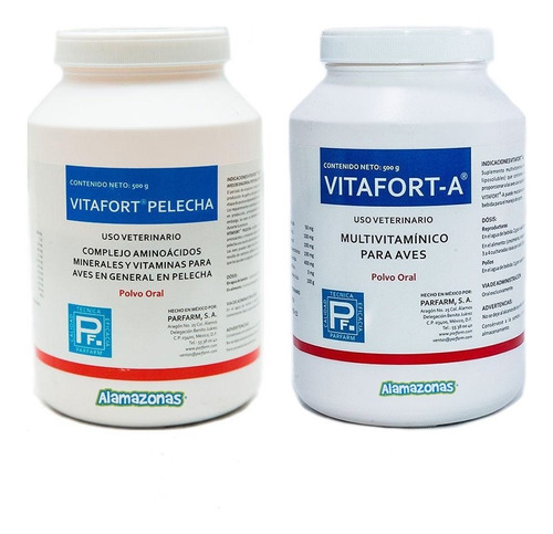 Vitafort-a Bote 500g + Vitafor Pelecha 500g + Envío