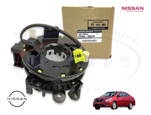 Pista Reloj Espiral Airbag Versa  2015 2016 2017 2018 Nissan