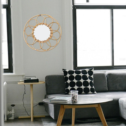 Espejo De Pared Circular Colgante De Dia Interior 18cm Para