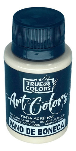 Tinta Acrilica Artcolors Artesanato True Colors 60ml - Cores Cor Pano de Boneca