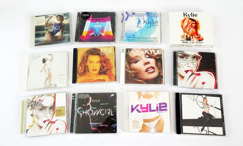 Kylie Minogue Cds Importados (12 Albums) Hits Live Europeos