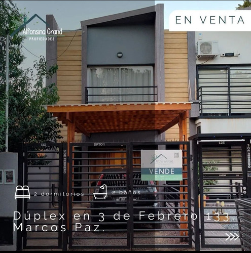 Dúplex En Venta En Marcos Paz