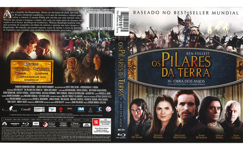 Blu-ray Os Pilares Da Terra Iv Obra Dos Anjos Usado