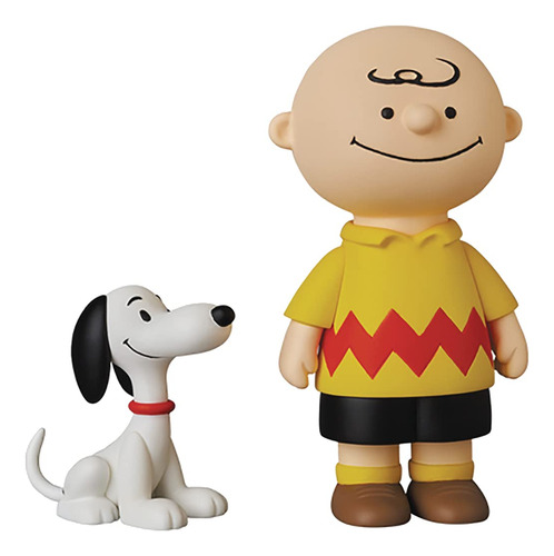 Medicom Peanuts 50s Snoopy & Charlie Brown Udf Fig Series 1.