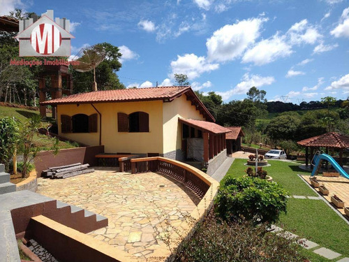 Imagem 14 de 30 de Linda Chácara Com 05 Dormitórios, 03 Casas, Piscina, Pomar, Paisagismo E Linda Vista À Venda, 3000 M² Por R$ 580.000 - Bragança Paulista/sp - Ch0635