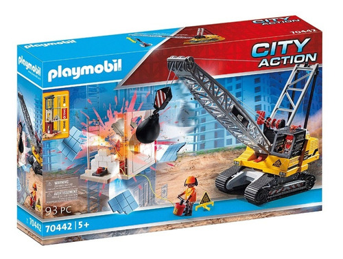 Playmobil 70442 Excavadora De Construccion En  Stock!!!