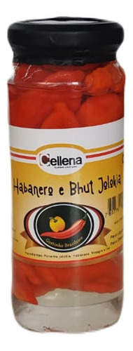 Pimenta Bhut Jolokia E Habanero Cellena 350g