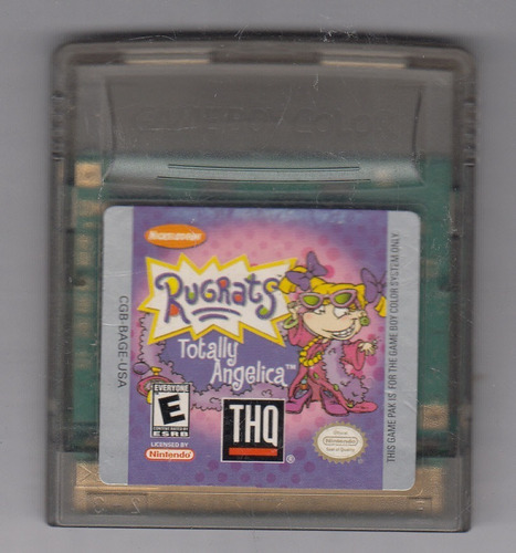 Rugrats Totally Angelica Juego De Gameboy Color Original Qqb