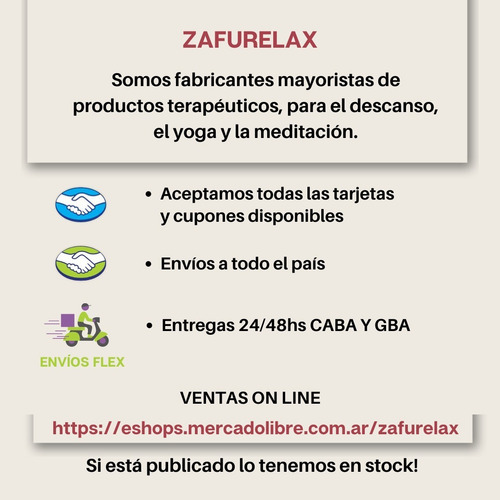 Zafu Trigo Sarraceno Genki 15x32 Con Cierre Zafurelax