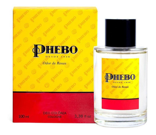 Imagem 1 de 4 de Deo Colônia Phebo Odor De Rosas 100ml Perfume Unissex