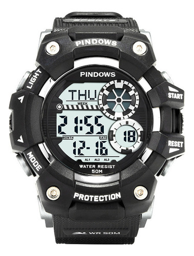 Reloj Electrónico Impermeable For Exteriores Reloj Luminoso
