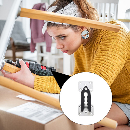 4 Conectores Robustos Para Muebles Seccionales, Útiles Para