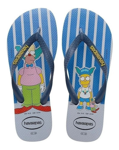 chinelo havaianas masculino simpsons