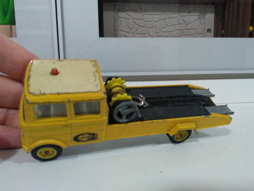 Miniatura Siku Caminhão Mercedes 608 Plataforma Guincho Adac
