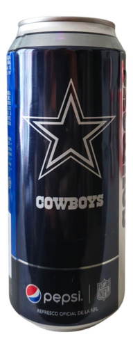 Colección De 2 Latas Pepsi Dallas Cowboys Vaqueros Dallas (Usado)