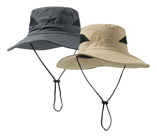 2pcs Sombrero De Cubo Sombrero Para El Sol Transpirable 2024
