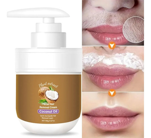 Crema Depilatoria Facial, Crema Depilatoria Facial De Coco