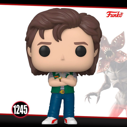 Imagen 3 de 7 de Funko Pop Steve #1245 Stranger Things Serie Netflix Original