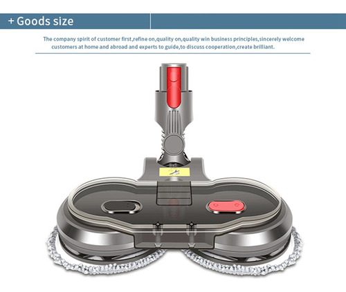 Accesorio De Mopa Eléctrica Para Aspiradora Dyson V7 V8 V10