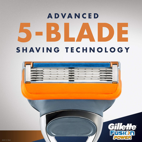 Recambios Para Cuchillas De Afeitar Gillette Fusion Power Pa